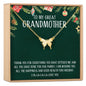 Christmas Gift for Great Grandma Butterfly Pendant Necklace