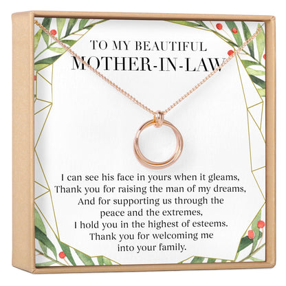 Christmas Gift for Mother in Law Necklace, Multiple Styles