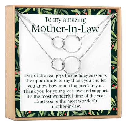 Christmas Gift for Mother in Law Necklace, Multiple Styles