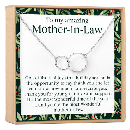 Christmas Gift for Mother in Law Necklace, Multiple Styles