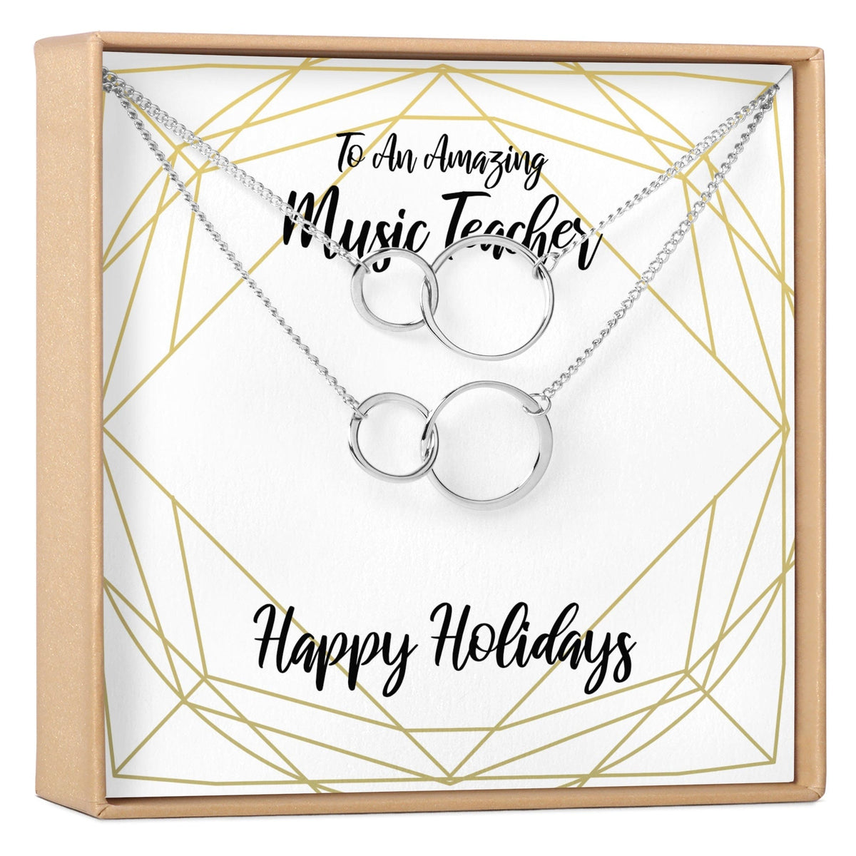 Christmas Gift for Music Teacher Necklace, Multiple Styles