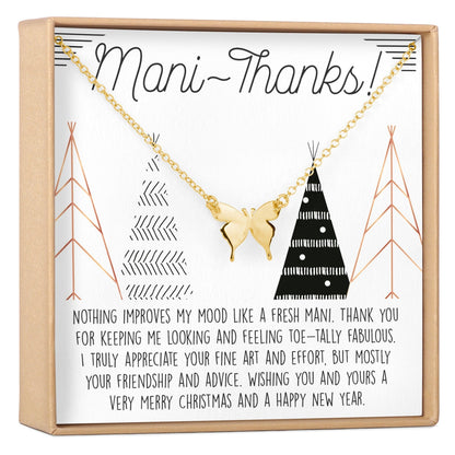 Christmas Gift for Nail Tech Necklace, Multiple Styles