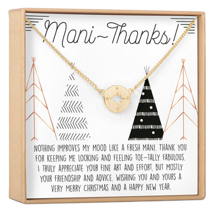 Christmas Gift for Nail Tech Necklace, Multiple Styles