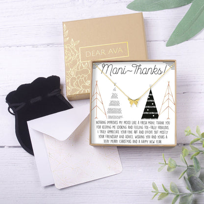Christmas Gift for Nail Tech Necklace, Multiple Styles