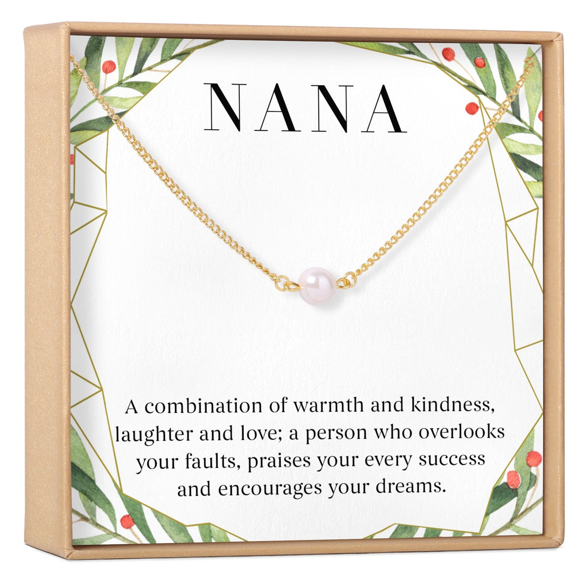 Christmas Gift For Nana Necklace, Multiple Styles