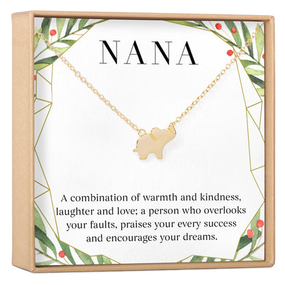 Christmas Gift For Nana Necklace, Multiple Styles