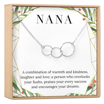 Christmas Gift For Nana Necklace, Multiple Styles
