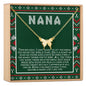 Christmas Gift For Nana Necklace, Multiple Styles