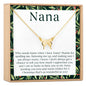 Christmas Gift For Nana Necklace, Multiple Styles