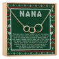 Christmas Gift For Nana Triple Circles Necklace