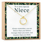 Christmas Gift for Niece Necklace, Multiple Styles