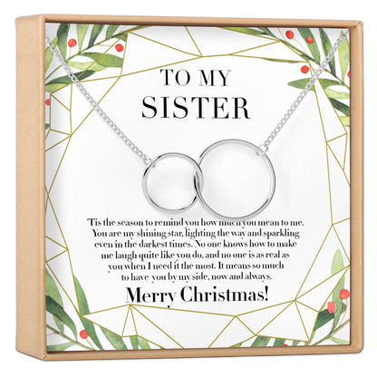 Christmas Gift for Sister Necklace