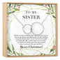 Christmas Gift for Sister Necklace