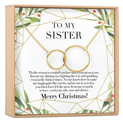 Christmas Gift for Sister Necklace