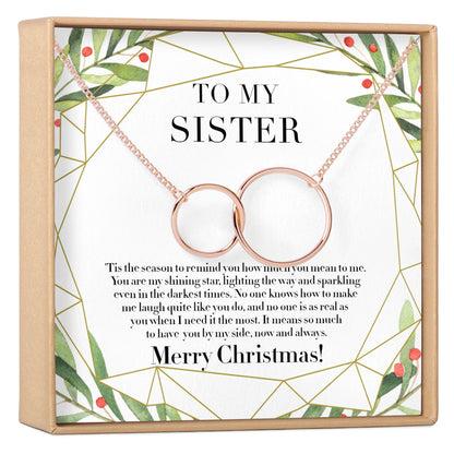 Christmas Gift for Sister Necklace