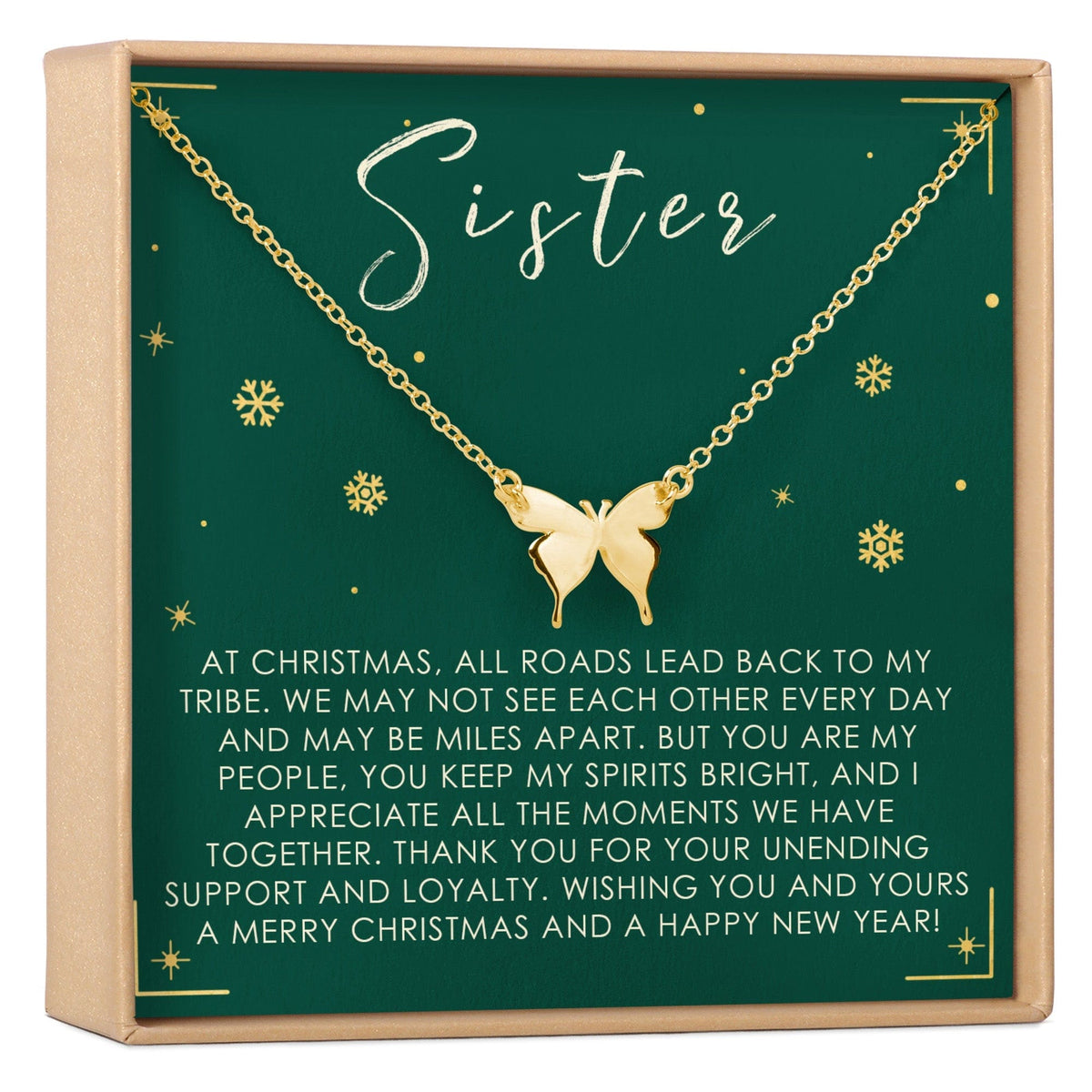 Christmas Gift for Sister Necklace, Multiple Styles