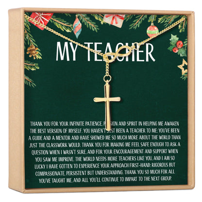 Christmas Gift for Teacher Necklace, Multiple Styles