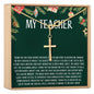 Christmas Gift for Teacher Necklace, Multiple Styles