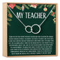 Christmas Gift for Teacher Necklace, Multiple Styles