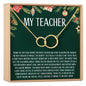 Christmas Gift for Teacher Necklace, Multiple Styles