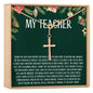 Christmas Gift for Teacher Necklace, Multiple Styles