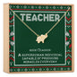 Christmas Gift for Teacher Necklace, Multiple Styles