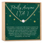 Christmas Gift for Teaching Assistant Pearl Necklace