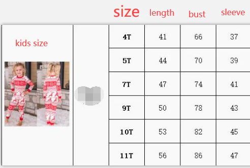 Christmas Pajamas Fall Family Set - # BOAA11710010