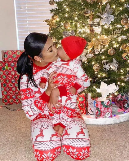 Christmas Pajamas Fall Family Set - # BOAA11710010