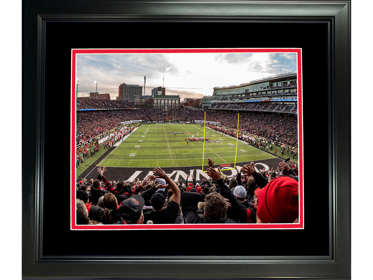 Framed Nippert Stadium Cincinnati Bearcats 11"x14" NCAA Football Photo Professionally Matted