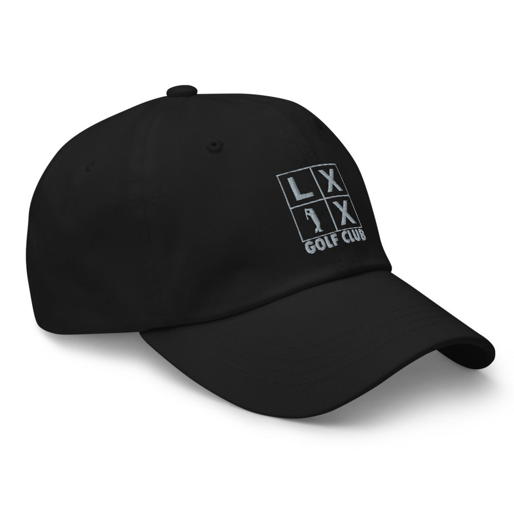 Four Box Logo Dad Hat - Gray Logo