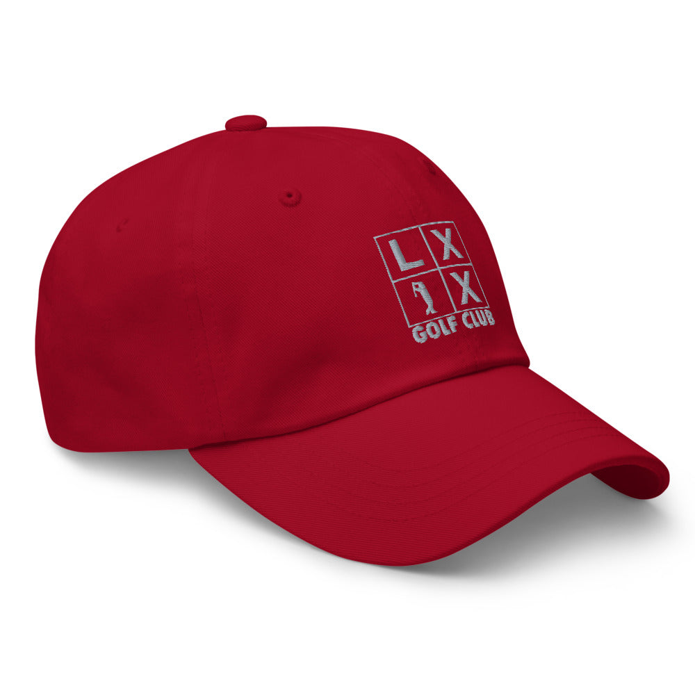 Four Box Logo Dad Hat - Gray Logo