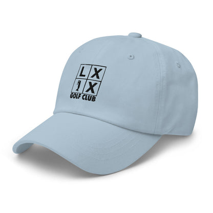 Four Box Logo Dad Hat - Black Logo