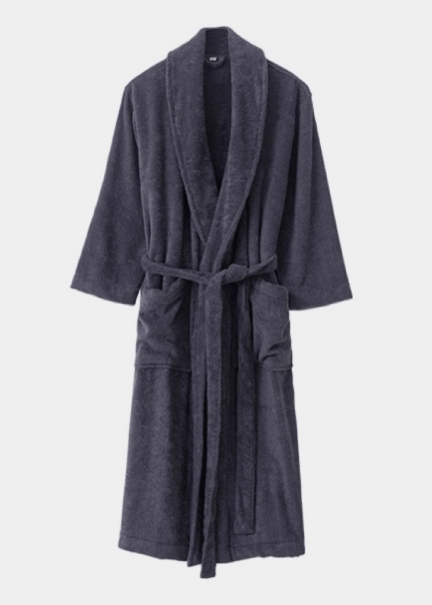 Classic Ultra-Soft Absorbent Cotton Bathrobe / White