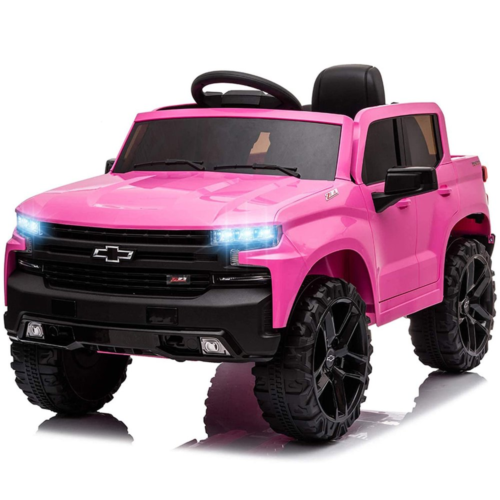 Coche Eléctrico de Juguete para Niños 12V con Baúl, Control Remoto y Reproductor MP3 Integrado