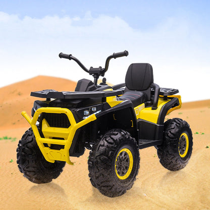 COLOR TREE 12V Kids Electric Quad ATV with Music Player - Supports up to 110lbs