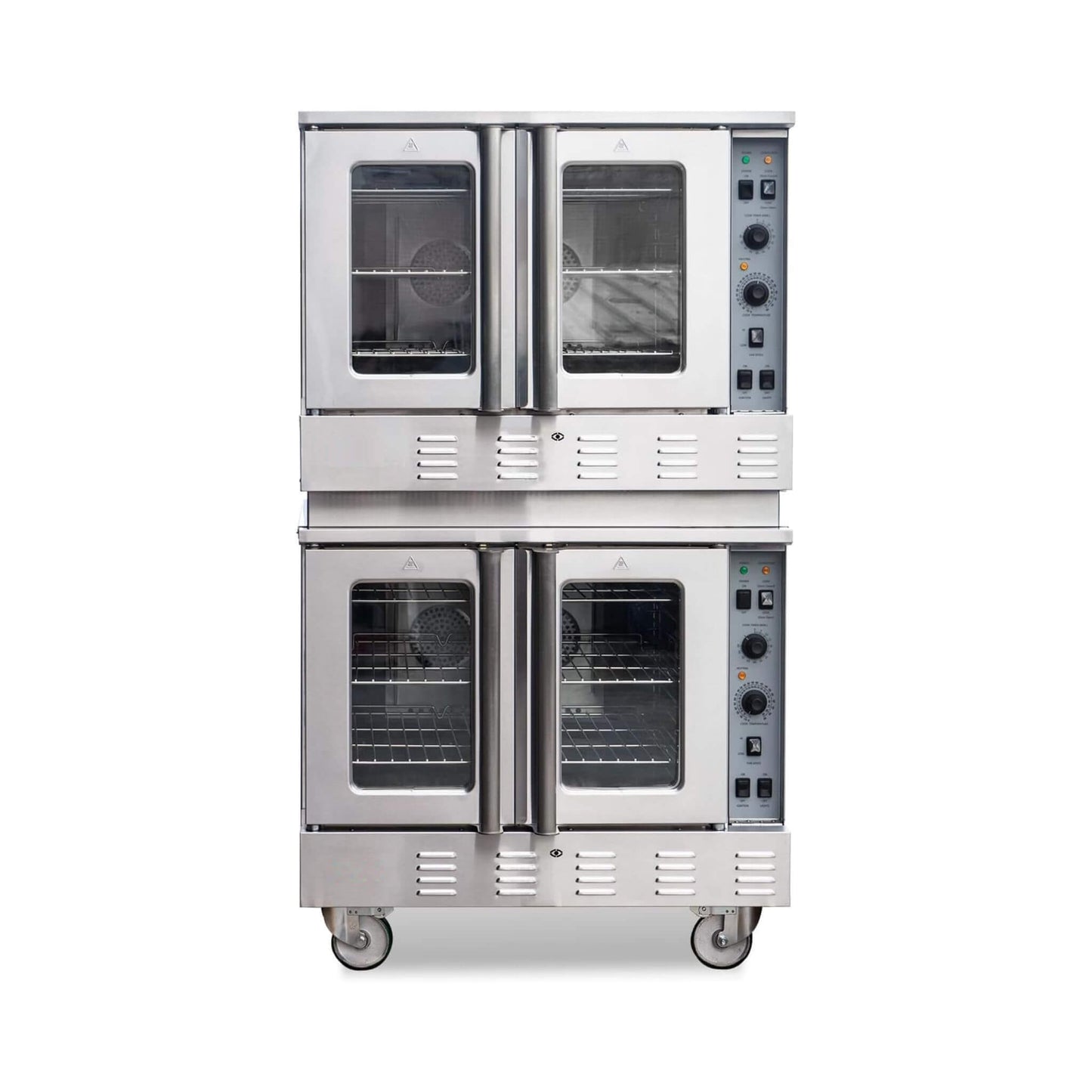 Commercial Double-Stack 160K BTU 2-Burner Stainless Steel Gas Stock Pot Range (SAK18763)
