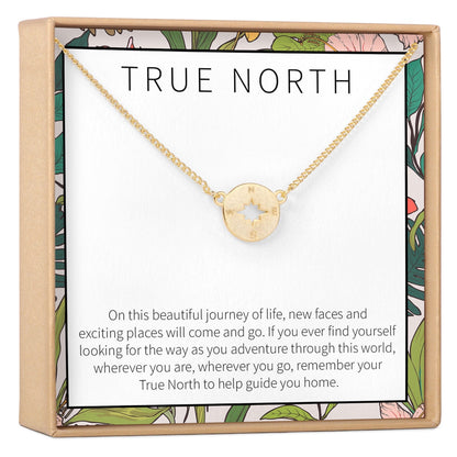 Compass Pendant Necklace