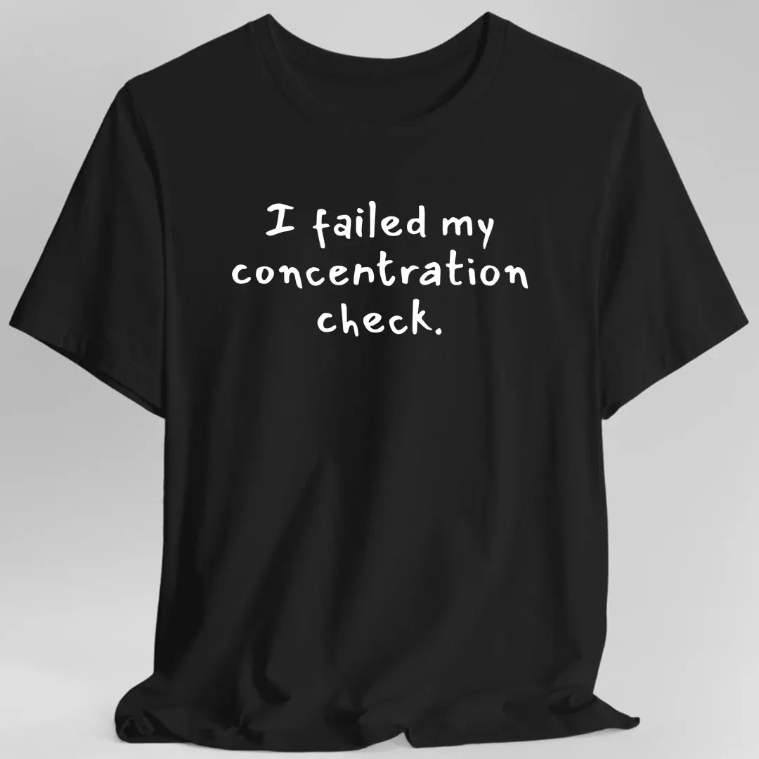 Concentration Check T-Shirt