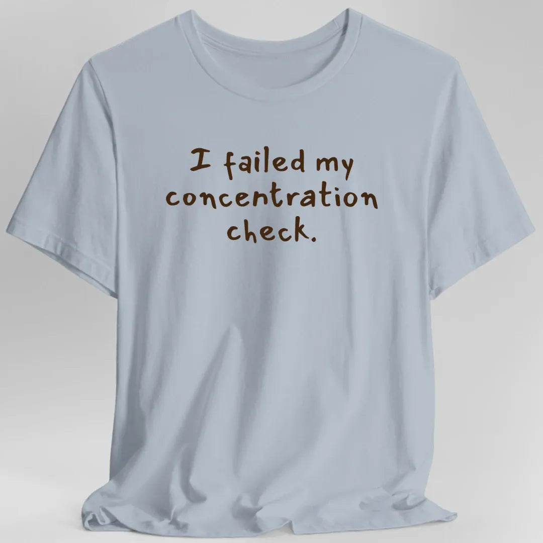 Concentration Check T-Shirt