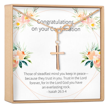 Confirmation Cross Necklace