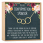 Confirmation Sponsor Necklace
