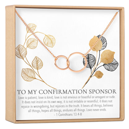 Confirmation Sponsor Necklace