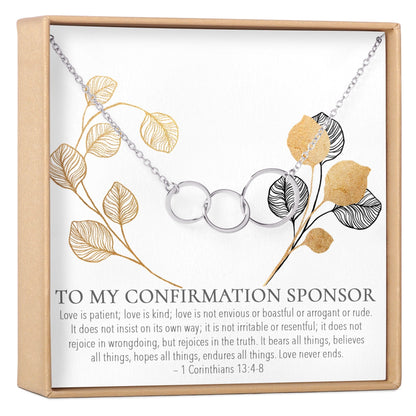 Confirmation Sponsor Necklace