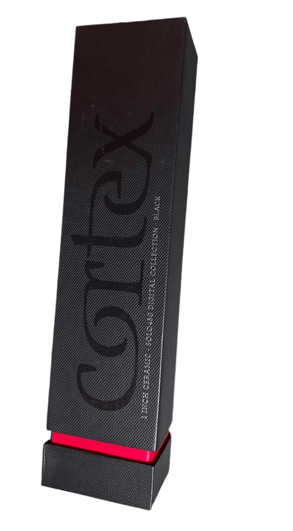 Cortex Solo Ceramic Flat Iron Hair Straightener, 1-Inch, Black