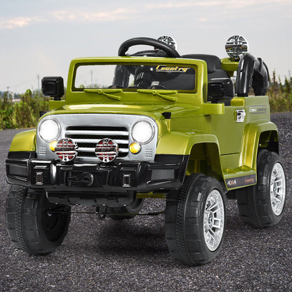 Costway 12V MP3 Kids Ride On Truck Car with RC Remote and Light - Perfect Christmas Gift!
