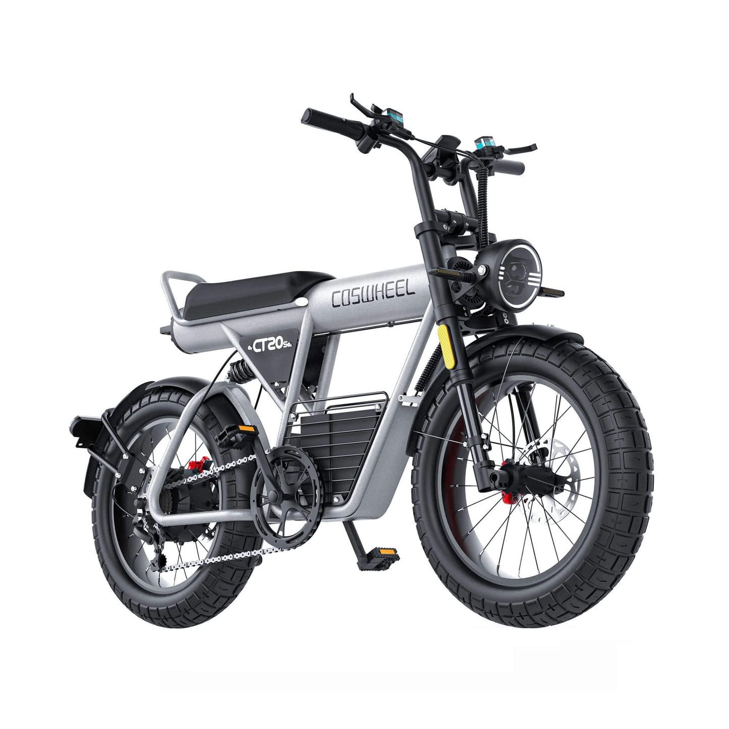 Coswheel CT20S 60V35AH 2000W 7-Speed Full-Suspension Electric Bike (SAK87104)