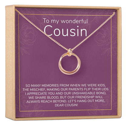 Cousins Necklace, Multiple Styles