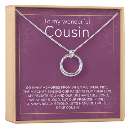 Cousins Necklace, Multiple Styles