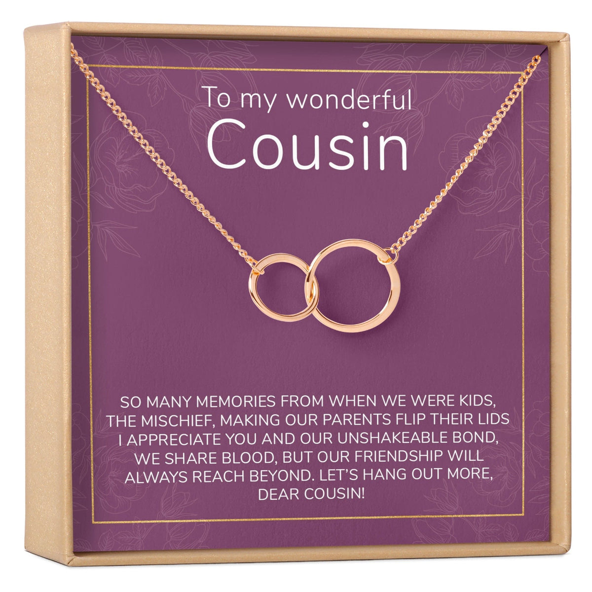 Cousins Necklace, Multiple Styles